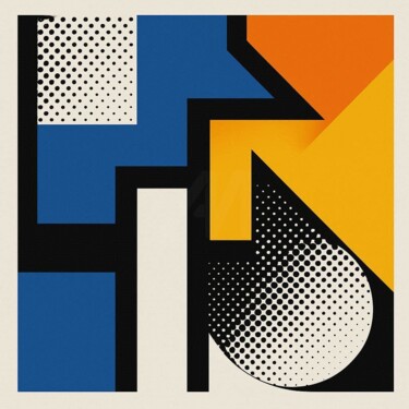 Digital Arts titled "MINIMAL-DECONSTRUKT…" by Karavix, Original Artwork, AI generated image