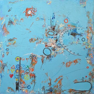 "Games of society" başlıklı Tablo Ana Maria Guta tarafından, Orijinal sanat, Akrilik Ahşap Sedye çerçevesi üzerine monte edi…