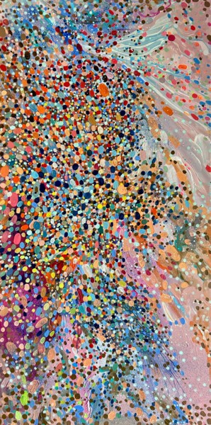 Painting titled "Extra large long co…" by Julia Brinkfrau, Original Artwork, Acrylic