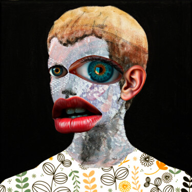 绘画 标题为“CARALLOT” 由Aleix Albareda, 原创艺术品, 丙烯 安装在木质担架架上