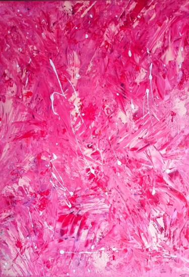 Painting titled "Layers of Light and…" by Igor Kotnik Art, Original Artwork, Acrylic Mounted on Wood Stretcher frame