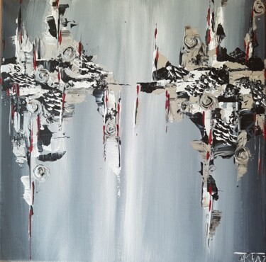 "Miroir" başlıklı Tablo Myle (Aktaz) tarafından, Orijinal sanat, Akrilik Ahşap Sedye çerçevesi üzerine monte edilmiş