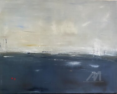 "Ciel d or et d encre" başlıklı Tablo Christine Barth Mroz tarafından, Orijinal sanat, Akrilik Ahşap Sedye çerçevesi üzerine…