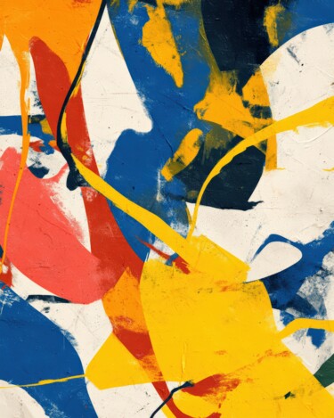 "Primary Currents I…" başlıklı Dijital Sanat Moaiart – Digital Art Prints tarafından, Orijinal sanat, Dijital Resim