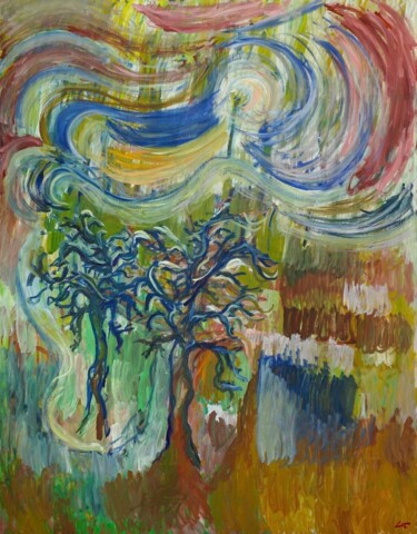 Painting titled "2007- 2009. Serie “…" by Lluís Cots, Original Artwork, Oil Mounted on Wood Stretcher frame