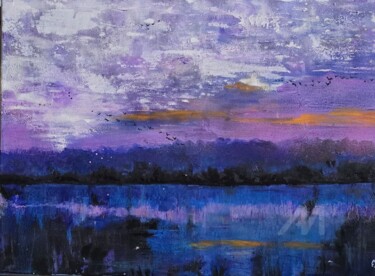 绘画 标题为“Poranek, 70x50x1cm…” 由Ewa Mościszko, 原创艺术品, 丙烯