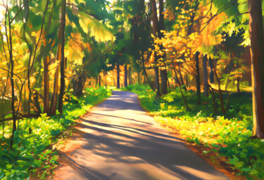 "Light and Shadow on…" başlıklı Dijital Sanat Sergei Gundorov tarafından, Orijinal sanat, Dijital Resim