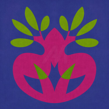 Arts numériques intitulée "Symphonie Mirroir »…" par Yahya Ahssaini, Œuvre d'art originale, Peinture numérique