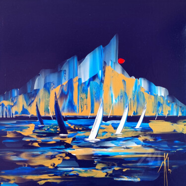 Red moon regatta (in blue mood)