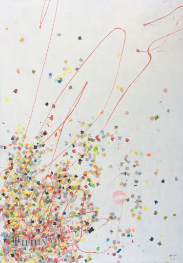 Painting titled "Funny" by Myredrm, Original Artwork, Acrylic