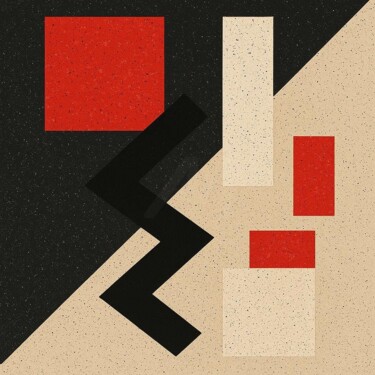 Digital Arts titled "MINIMAL-DECONSTRUKT…" by Karavix, Original Artwork, AI generated image