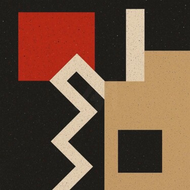 Digital Arts titled "MINIMAL-DECONSTRUKT…" by Karavix, Original Artwork, AI generated image