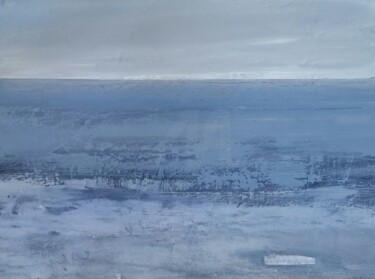 Painting titled "Esprit atlantique" by Geneviève Liebert, Original Artwork, Acrylic
