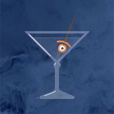 Grafika cyfrowa / sztuka generowana cyfrowo zatytułowany „martineye 1” autorstwa Ojolo, Oryginalna praca, Malarstwo cyfrowe