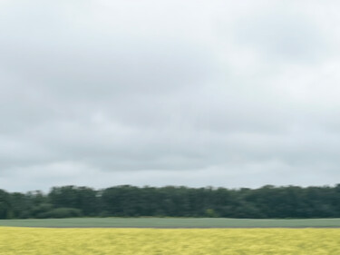 Photographie intitulée "Rapeseed field" par Loba-Nova Natalia, Œuvre d'art originale, Photographie manipulée