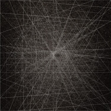 Digitale Kunst mit dem Titel "White Abyss" von Elina Ohanyan, Original-Kunstwerk, Manipulierte Fotografie