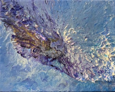 Painting titled "Made In Heaven" by Natalia Kutova, Original Artwork, Acrylic Mounted on Wood Stretcher frame