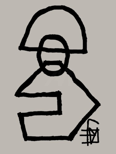 Digital Arts titled "Bonaparte" by Franck Vidal, Original Artwork, Digital Painting