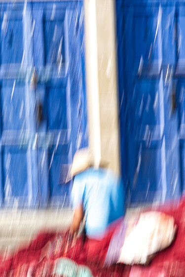 Photographie intitulée "Le ramendeur" par Olive, Œuvre d'art originale, Photographie numérique