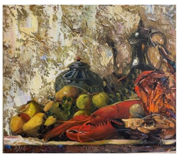 Ζωγραφική με τίτλο "Konstantin Savchenko" από Konstantin Savchenko, Αυθεντικά έργα τέχνης, Λάδι