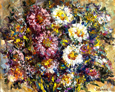 "Feast of Colors" başlıklı Tablo Vladyslav Osmak tarafından, Orijinal sanat, Petrol