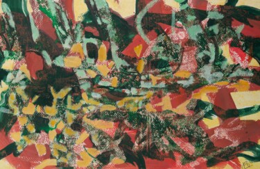 Peinture intitulée "Balme" par Philippe Casaubon, Œuvre d'art originale, Huile