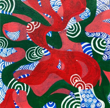 "Mystery of life" başlıklı Tablo Maliki Maliki tarafından, Orijinal sanat, Akrilik