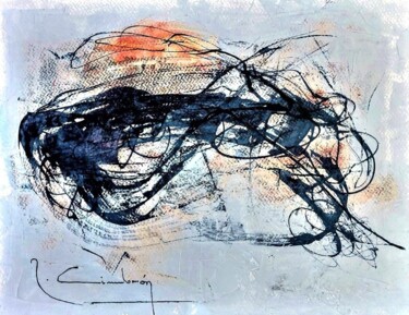 Painting titled "Art Figurativo - B10" by Miguel Robledo Cimbrón, Original Artwork, Acrylic