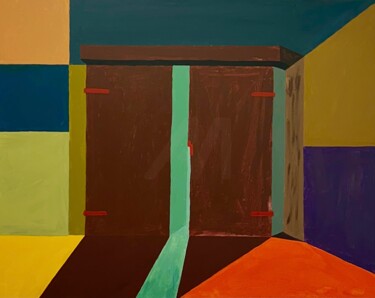 "Blockage" başlıklı Tablo Vanessa Reimer tarafından, Orijinal sanat, Akrilik