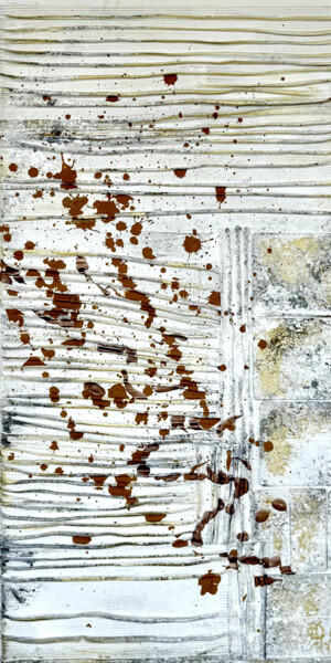 Painting titled "The Matter of Memor…" by Lada Bozhina, Original Artwork, Acrylic