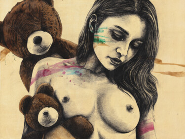 Drawing titled "Desperate Needs | n…" by Marco Paludet, Original Artwork, Graphite