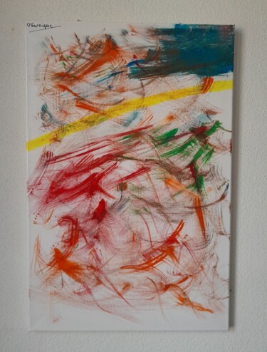 Peinture intitulée "Eternité à deux" par Véronique Jacquemot, Œuvre d'art originale, Acrylique