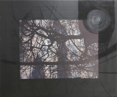 Картина под названием "Witch, mystical pic…" - Elina Ohanyan, Подлинное произведение искусства, Акрил Установлен на Деревянн…