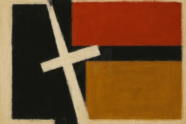 "MINIMAL-GRUNGE 019" başlıklı Dijital Sanat Karavix tarafından, Orijinal sanat, AI tarafından oluşturulan görüntü