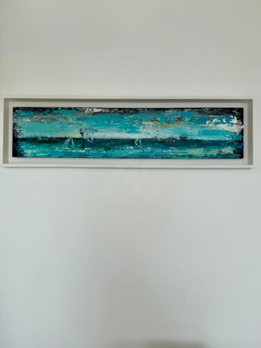 "Ocean 40 Acrylique…" başlıklı Tablo Mg tarafından, Orijinal sanat, Akrilik