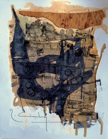 "Inpiration in Mombe…" başlıklı Tablo Miguel Robledo Cimbrón tarafından, Orijinal sanat, Akrilik