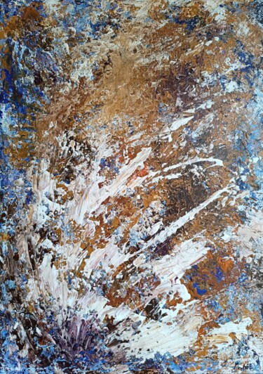 "Comme une pierre qu…" başlıklı Tablo Montserrat Garcia tarafından, Orijinal sanat, Akrilik Ahşap Sedye çerçevesi üzerine mo…