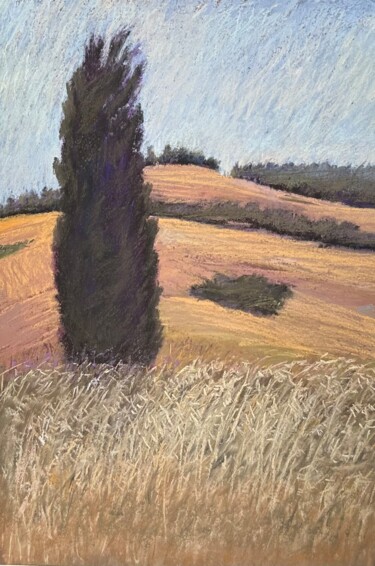 Painting titled "Tuscan Stories (2)" by Natalia Balashova. Pastelist., Original Artwork, Pastel