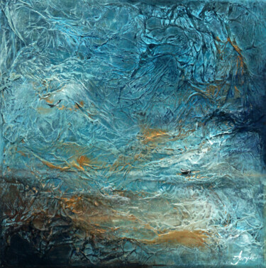 ""Melancholy"" başlıklı Tablo Elena Jerger tarafından, Orijinal sanat, Akrilik Ahşap Sedye çerçevesi üzerine monte edilmiş