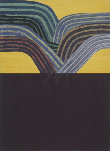 Peinture intitulée "LCVM25-06" par Martin Singer, Œuvre d'art originale, Acrylique