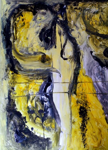 Pintura intitulada "Finding Noël - Vol.…" por Milto Sideris, Obras de arte originais, Acrílico