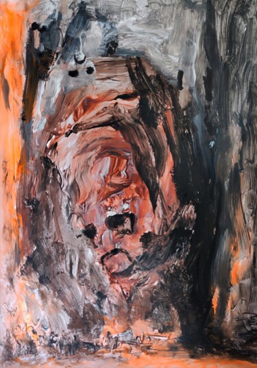 "Finding Noël - Vol.…" başlıklı Tablo Milto Sideris tarafından, Orijinal sanat, Akrilik