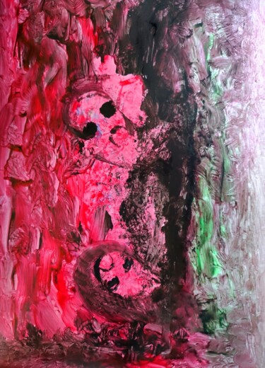 Pintura intitulada "Finding Noël - Vol.…" por Milto Sideris, Obras de arte originais, Acrílico