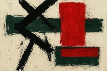 "MINIMAL-GRUNGE 046" başlıklı Dijital Sanat Karavix tarafından, Orijinal sanat, AI tarafından oluşturulan görüntü