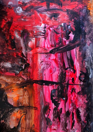 "Finding Noël - Vol.…" başlıklı Tablo Milto Sideris tarafından, Orijinal sanat, Akrilik