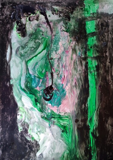 Pintura intitulada "Finding Noël - Vol.…" por Milto Sideris, Obras de arte originais, Acrílico