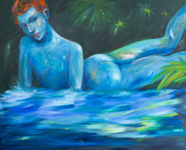 Painting titled "the unnecessary form" by Gilberto Vallarino, Original Artwork, Oil