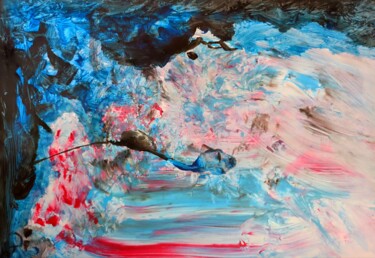 "Finding Noël - Vol.…" başlıklı Tablo Milto Sideris tarafından, Orijinal sanat, Akrilik