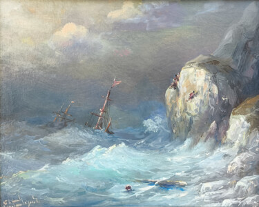 "The Last Voyage" başlıklı Tablo Sergey Miqayelya tarafından, Orijinal sanat, Petrol