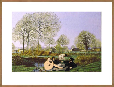 "H16 peinture numéri…" başlıklı Tablo Laurent Pradat tarafından, Orijinal sanat, Dijital Resim Karton üzerine monte edilmiş